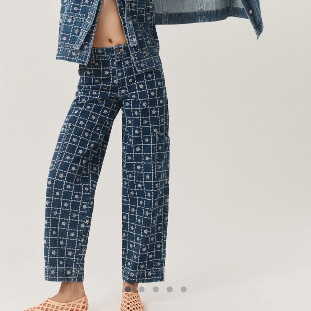 Damson Madder Drew Cargo Jeans